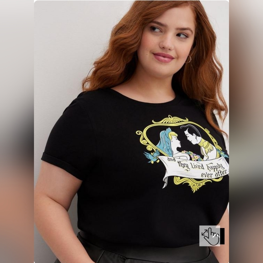 Torrid Cinderella Tee - Picture 2 of 8